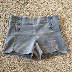 LOFT blue riviera shorts